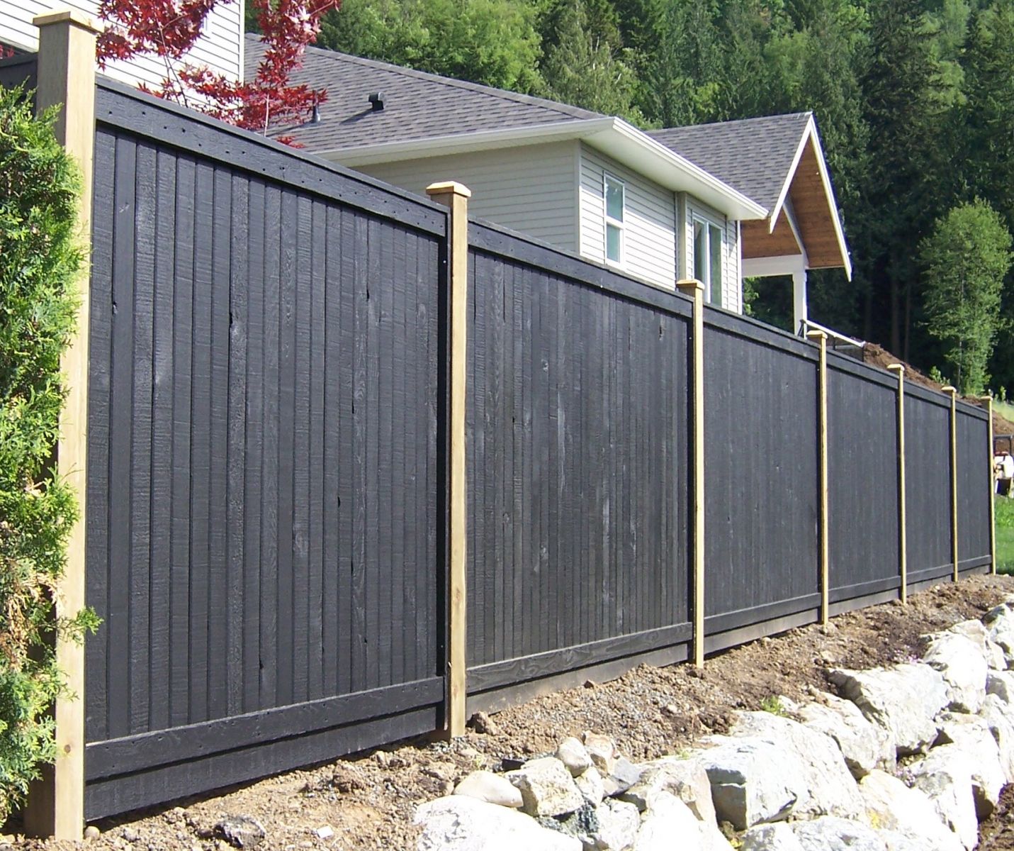 Wood Fencing Fraser Valley