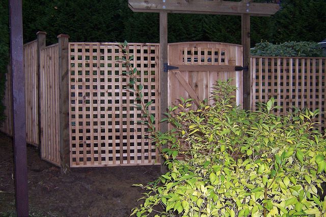 What are the most popular types of wood fences?