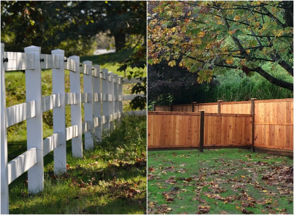What is the difference between wood and vinyl fencing?