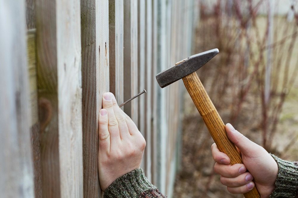 Which type of fencing is the easiest to maintain?