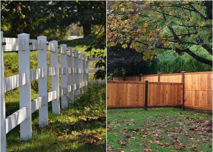 What is the difference between wood and vinyl fencing?