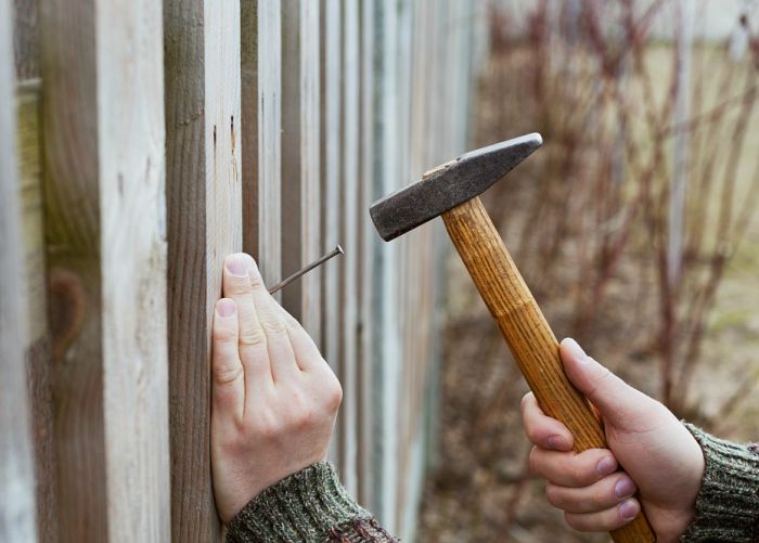 Which type of fencing is the easiest to maintain?